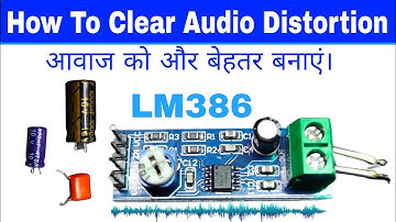 LM386 Audio Amplifier Tutorial  Enhancing Sound Quality with a DIY Amplifier Circuit #howto #lm386