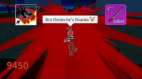 This Sword got INSANE DMG | Saber combo | Blox Fruits Hunting #37