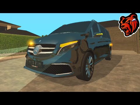 🚗MERCEDES W447! БУСИК SPORT+ НА БЛЕК РАША BLACK RUSSIA RP! CRMP MOBILE!