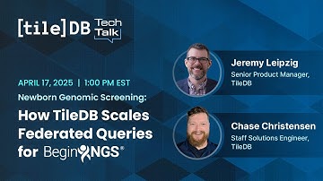 How TileDB Scales Federated Queries for BeginNGS