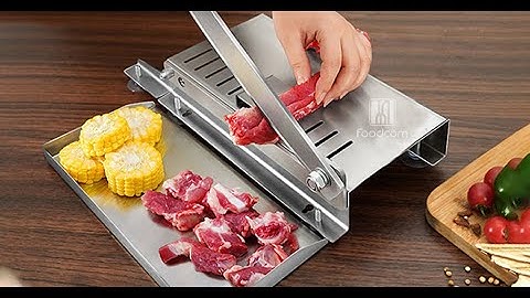 Máy thái thịt, chặt xương đa năng Foodcom. Hotline: 0355.817.183