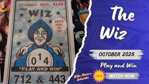 The Wiz October 2025 Lottery Suggestions Guide 