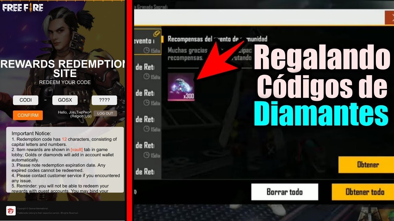 Como resgatar Código de 300 Diamantes Free Fire Grátis do Next - Free Fire  Club