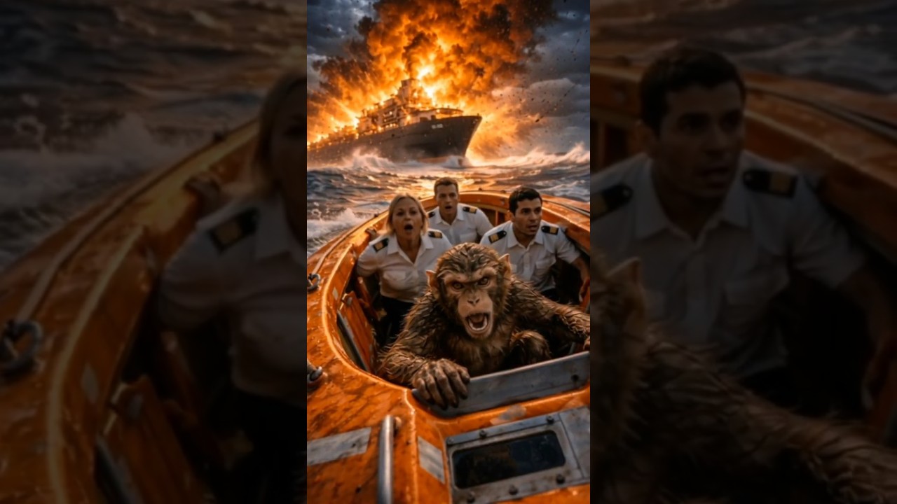 Monkey rescues pilots from danger || Moral story || Narrative art