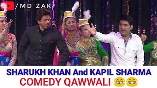 SHARUKH KHAN AND KAPIL SHARMA || COMEDY QAWWALI || FILMFARE 2020