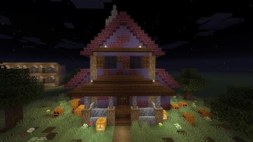 Minecraft: How To Build A Haunted House Tutorial (EASY)