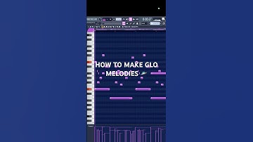 HOW TO MAKE GLO MELODIES #flstudio #producer