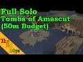 OSRS Full Tombs of Amascut Solo (Raids 3) | 50m Budget ToA Example