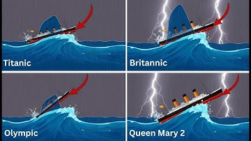 Titanic Vs Tsunami Vs Lightning Storm | Floating Sandbox