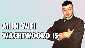 Wanneer je WI-FI vraagt aan de buren