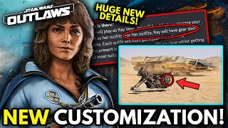 Star Wars Outlaws NEW Customization Details Are HUGE! | News Update!