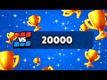 Reaching 20.000 3vs3 wins in Brawl Stars...