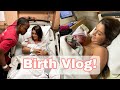 BIRTH VLOG | EMOTIONAL & POSITIVE LABOR AND DELIVERY AT 38 WEEKS