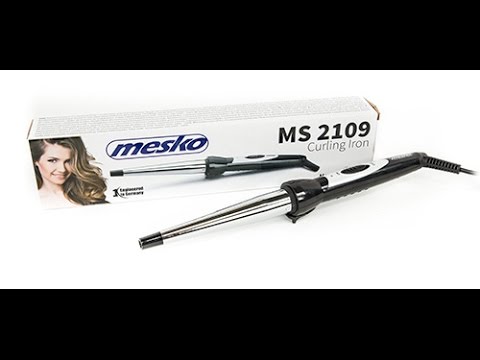 Конусна плойка Mesko MS 2109, видео 1