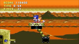 Lets Play Sonic 3 & Knuckles Master Edition 2 Extra Mode - Part 210