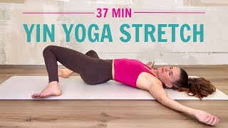 37 Min Yin Yoga | Full Body Fascia Stretch