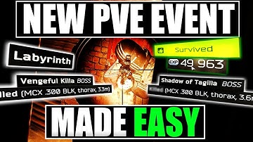 NEW PVE LABYRINTH EVENT MADE EASY! Escape From Tarkov PVE Tips