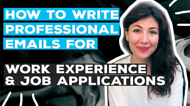 How to Write Professional Emails to Supervisors | Work Experience or Job Applications | Atousa