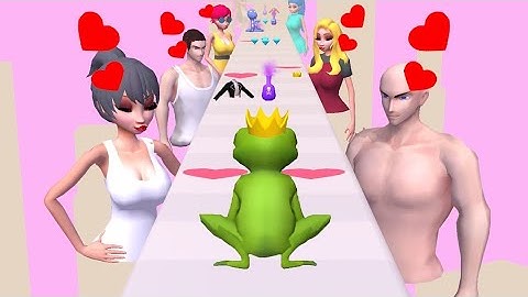 Satisfying Mobile Gameplay MAX LEVELS: Playing 1000 Tiktok New Game Frog Runner Relaxing