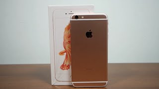 فتح علبة | ايفون ٦ اس بلس روز قولد Unboxing iphone 6s plus Rose Gold