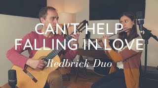 Video thumbnail of "Cant Help Falling In Love (arranged for Guitar and Flute)"