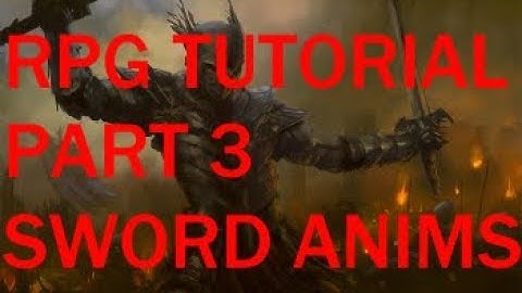 Unreal Engine | RPG Project Tutorial #3 | Sword Attack Animations