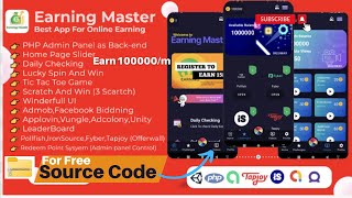 Make MONEY with this App + FREE  Source Code Download (2024) | Reward App Source Code Free Download