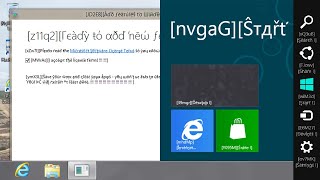 Windows in Pseudo Language Exploring Windows 8 Build 8331