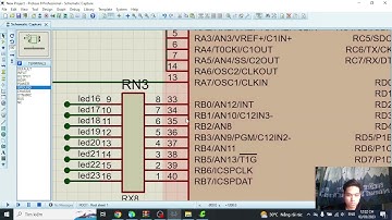 PIC16F887 - Bài 2 - Điều khiển 24 LED đơn sáng theo 10 hiệu ứng khác nhau