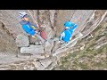200322 御在所岳 中尾根をゆく マルチピッチクライミング　三重県鈴鹿山脈