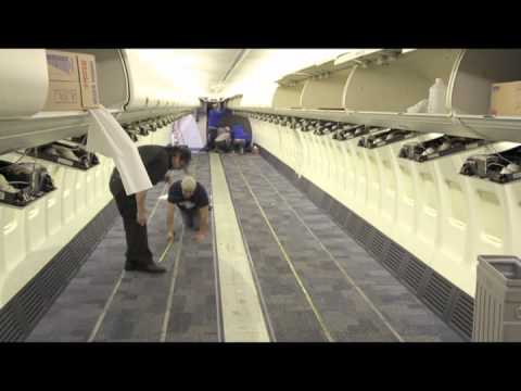 Time Lapse Southwest Airlines Refurbishes Boeing 737 700 Interior In 1 Minute