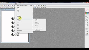Distorted Text (Photofiltre Tutorial) [720HD]