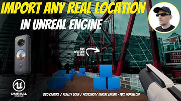 Import Real Locations into Unreal Engine 5 | Gaussian Splatting + 360 Camera Full Workflow
