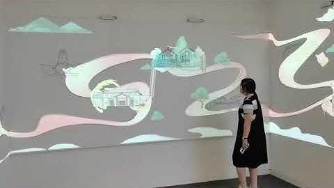 Multi screen Magic wall immersive projection mapping wall interactive finger touch large screen