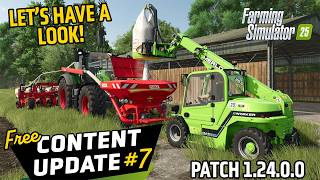 PATCH 1.24 + Merlo, SOLÀ & Skoda! NEW MODS / UPDATES (GUIDE/REVIEW) Farming Simulator 25