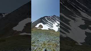 В одиночку до Белухи 9й день. #altay #travel #tracking #hiking #solotravel #solotrip #barefoot