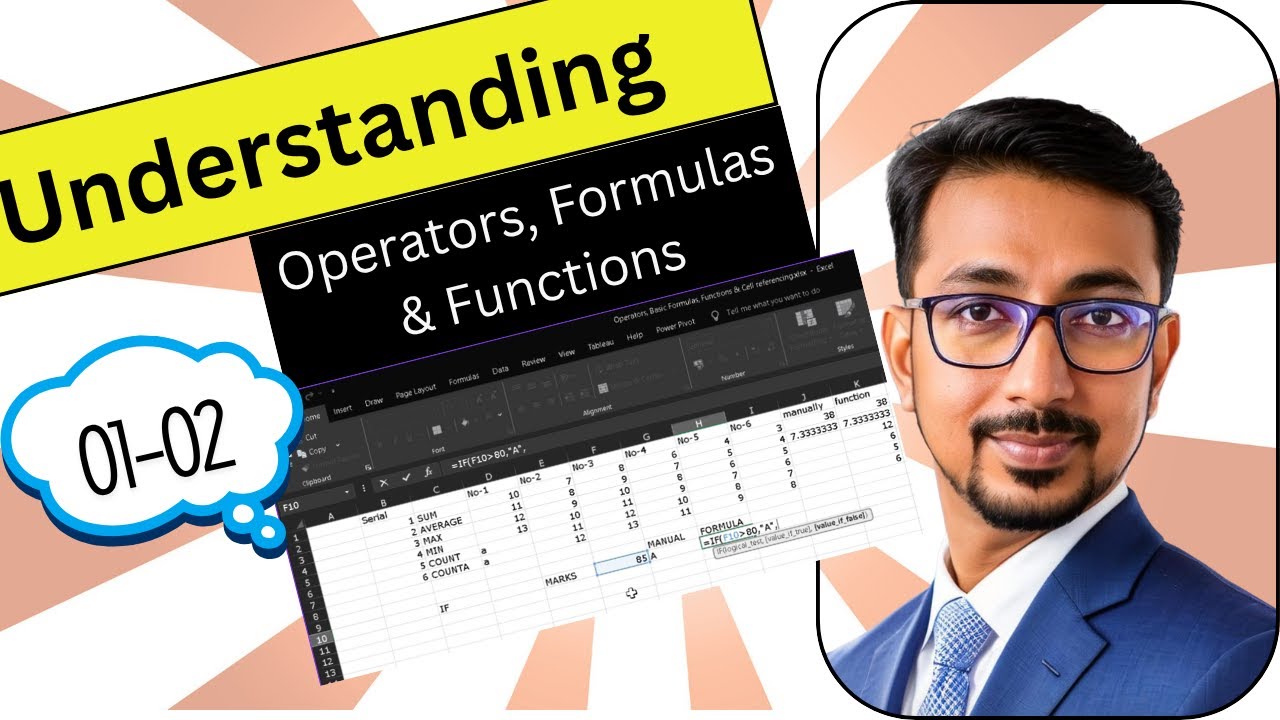 Module 01-02: Understanding Operators, Formulas & Functions - YouTube