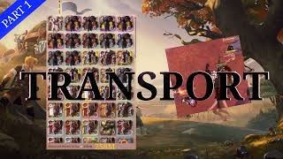 Albion Online | TRANSPORT WITH  MAMMOTH | PART 1 | 258M LOOT