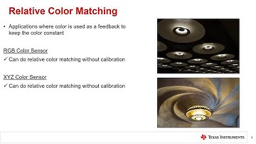 Choosing a color sensor for your application