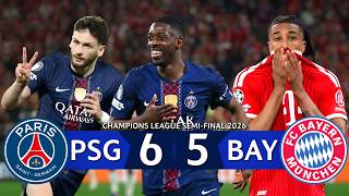 PSG KNOCK BAYERN OUT AFTER 11 GOALS 😱 PSG vs Bayern Munich 6-5 | UCL Semi Final 2026 Highlights