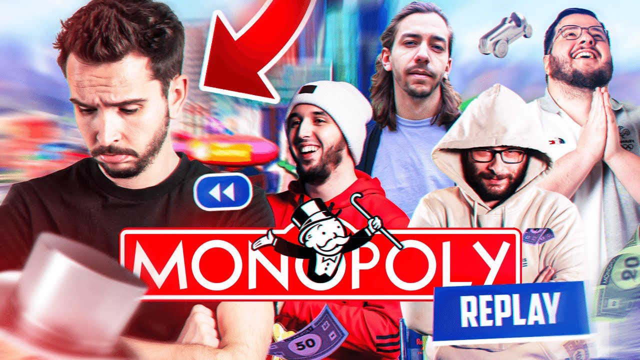 TRAHI PAR MES MEILLEURS AMIS… (Monopoly avec Jiji, Xari, DFG & LowAn)