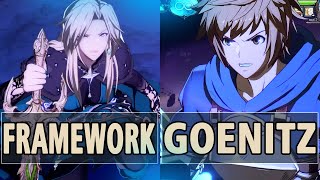 GBVSR:🔥Framework (Katalina) Vs Goenitz (Gran)🔥| High Level Gameplay.