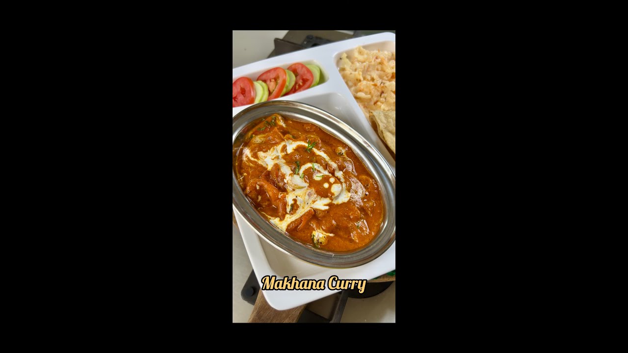 पनीर की सब्ज़ी भूल ही जाओगे जब बनाओगे मखाना काजू की हेल्थी सब्जी❤️ | Kaju Makhana Curry