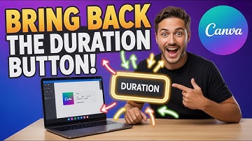 How to Bring Back the Duration Button in Canva Presentations!