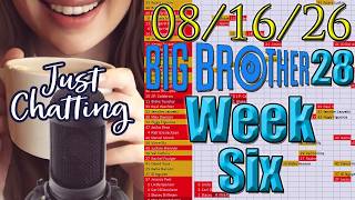 Big Brother 28 Week 6 Stream (08/16/26)