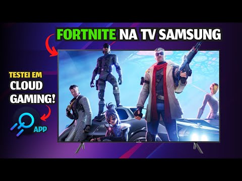 FORTNITE SUBMUNDO na TV SAMSUNG via APP do BOOSTEROID CLOUD GAMING