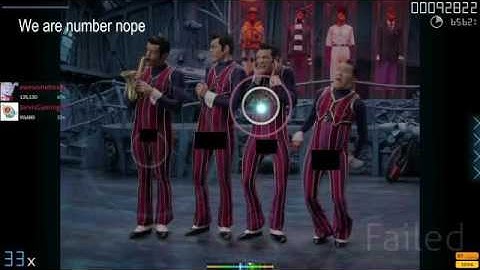 osu! shorts|We Are Number One but its earraping and sang by 2 skrubs