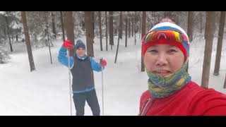 🥰Открытие ⛷лыжного сезона 2024г./Opening of the 2024 ski season♻️ [Olga Pak]