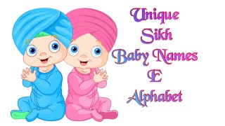 Unique Sikh Baby Names Starting With E screenshot 1