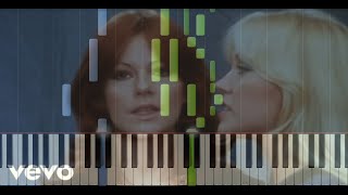 Video thumbnail of "Abba - Knowing Me, Knowing You (Synthesia Piano Tutorial)"